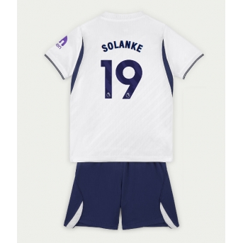 Tottenham Hotspur Dominic Solanke #19 Maglia Gara Casa Repliche 2026-27 Bambino Maniche Corte